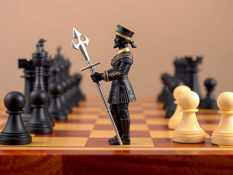 Sikh Chess Warrior Board Game Setup